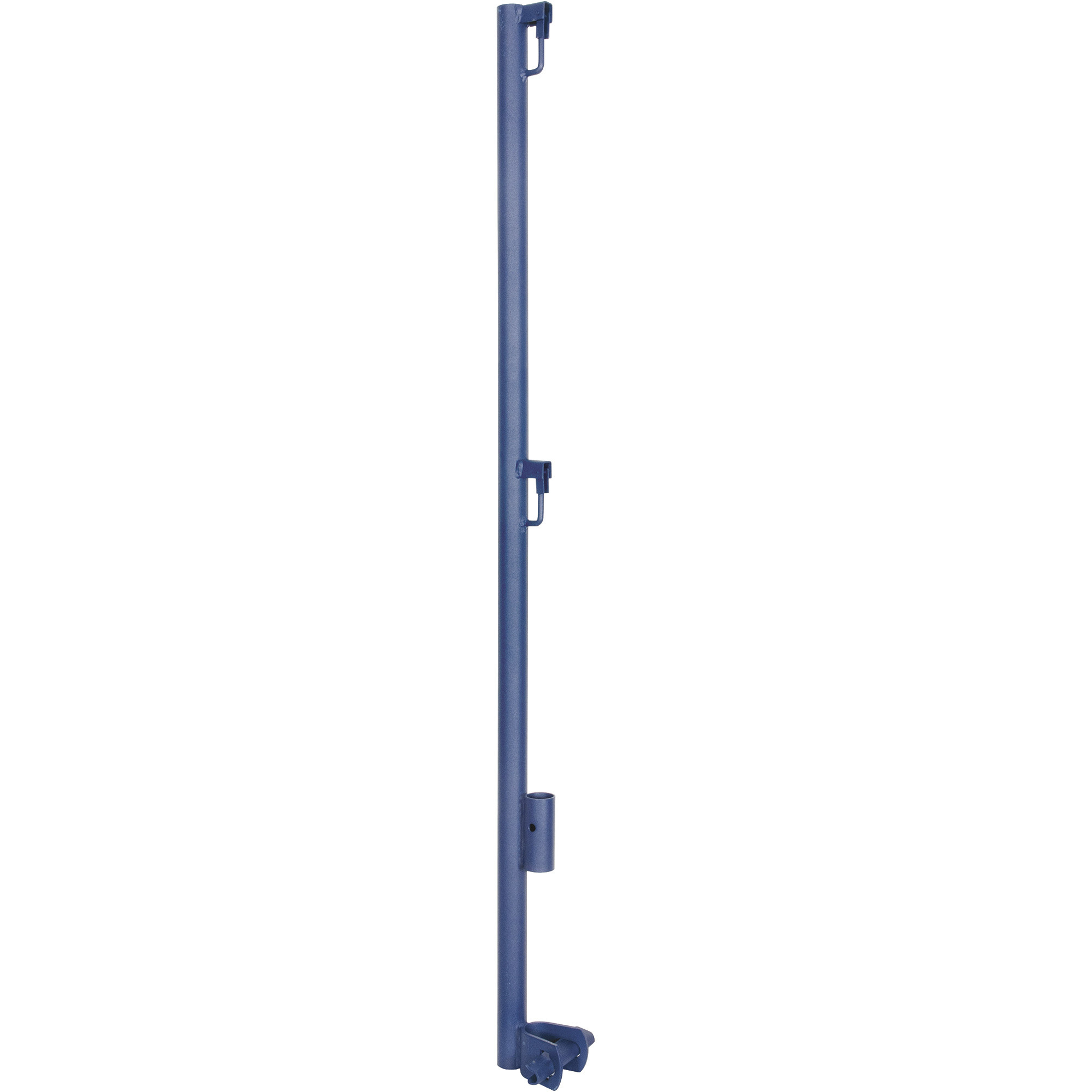 Metaltech Scaffold Guardrail Post with Support, Model# M-MGPUSL